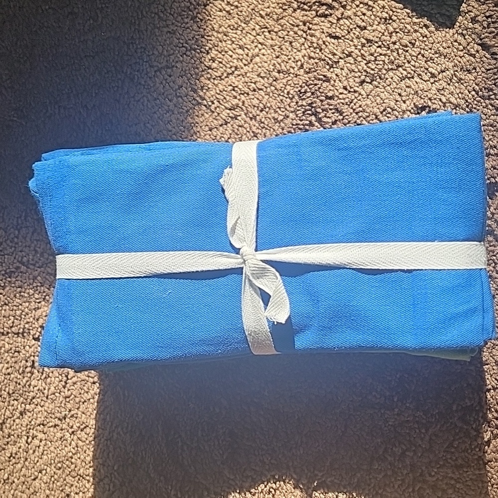 SET OF 12 CLOTH NAPKINS